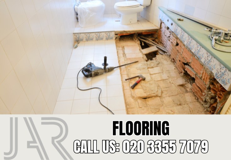 Bathroom Flooring Installation by Ladbrokegrove Bathroom Fitters
